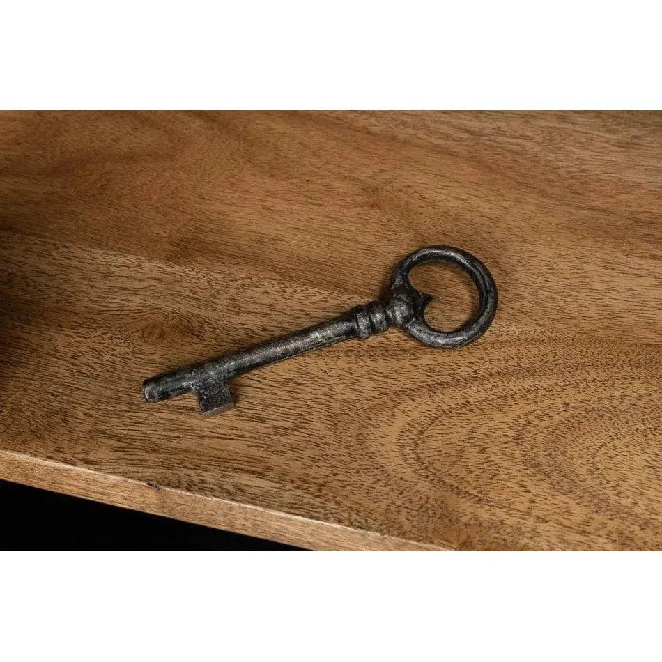 Bookcase Display Curion Glass Doors Ebony - LOOMLAN - Sarreid - Bookcases