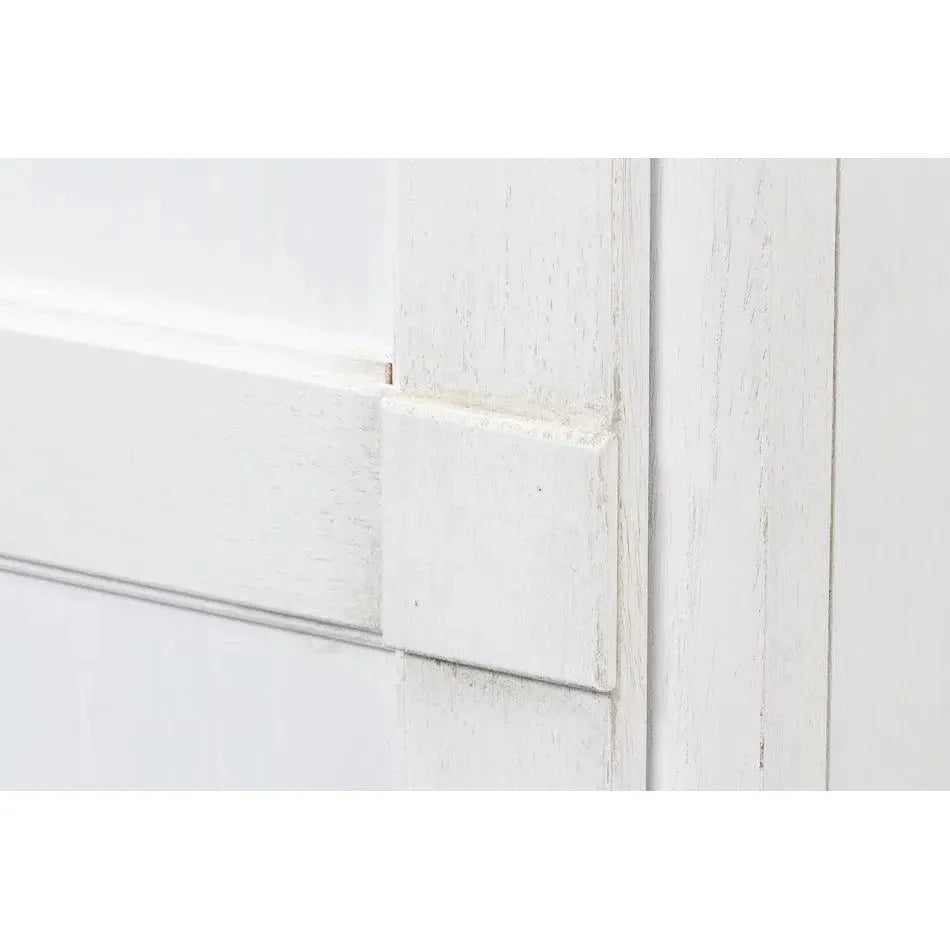 Bookcase With Doors and Drawer Cortina White - LOOMLAN - Sarreid - Bookcases