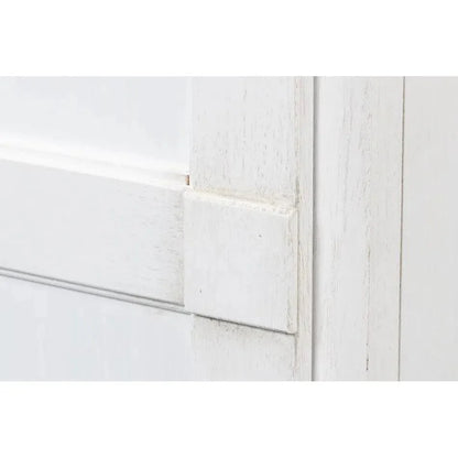 Bookcase With Doors and Drawer Cortina White - LOOMLAN - Sarreid - Bookcases