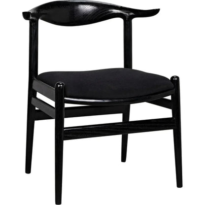 Noir Boone Black Dining Chair