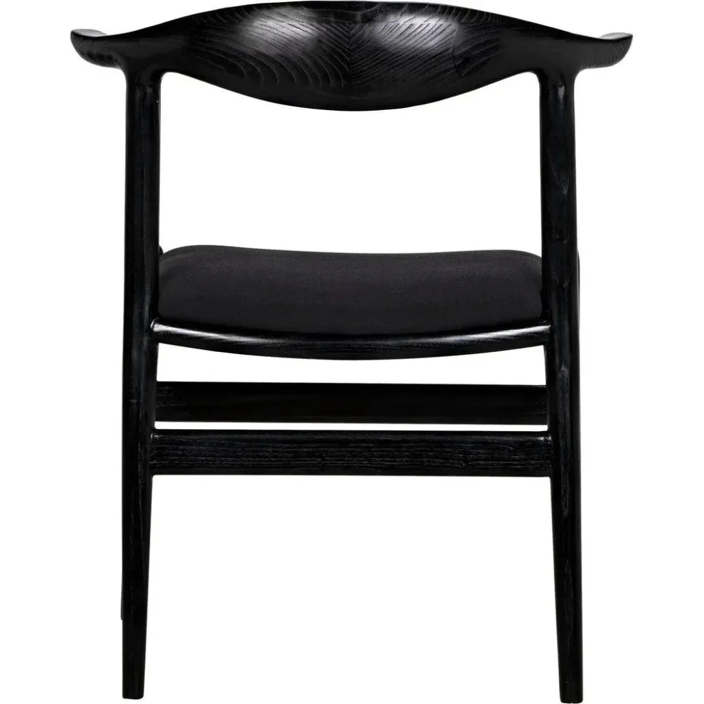 Noir Boone Black Dining Chair