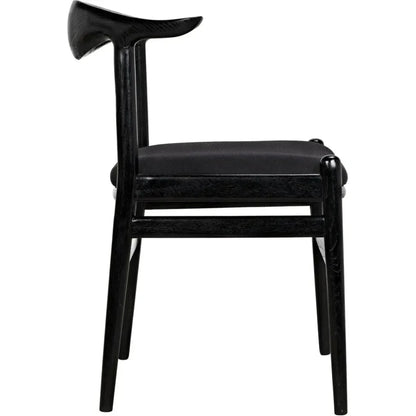 Noir Boone Black Dining Chair