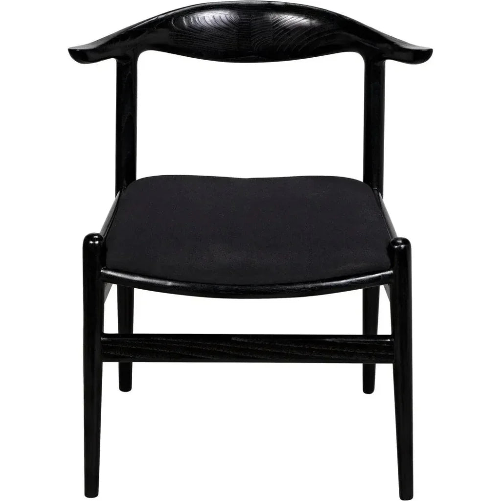 Noir Boone Black Dining Chair