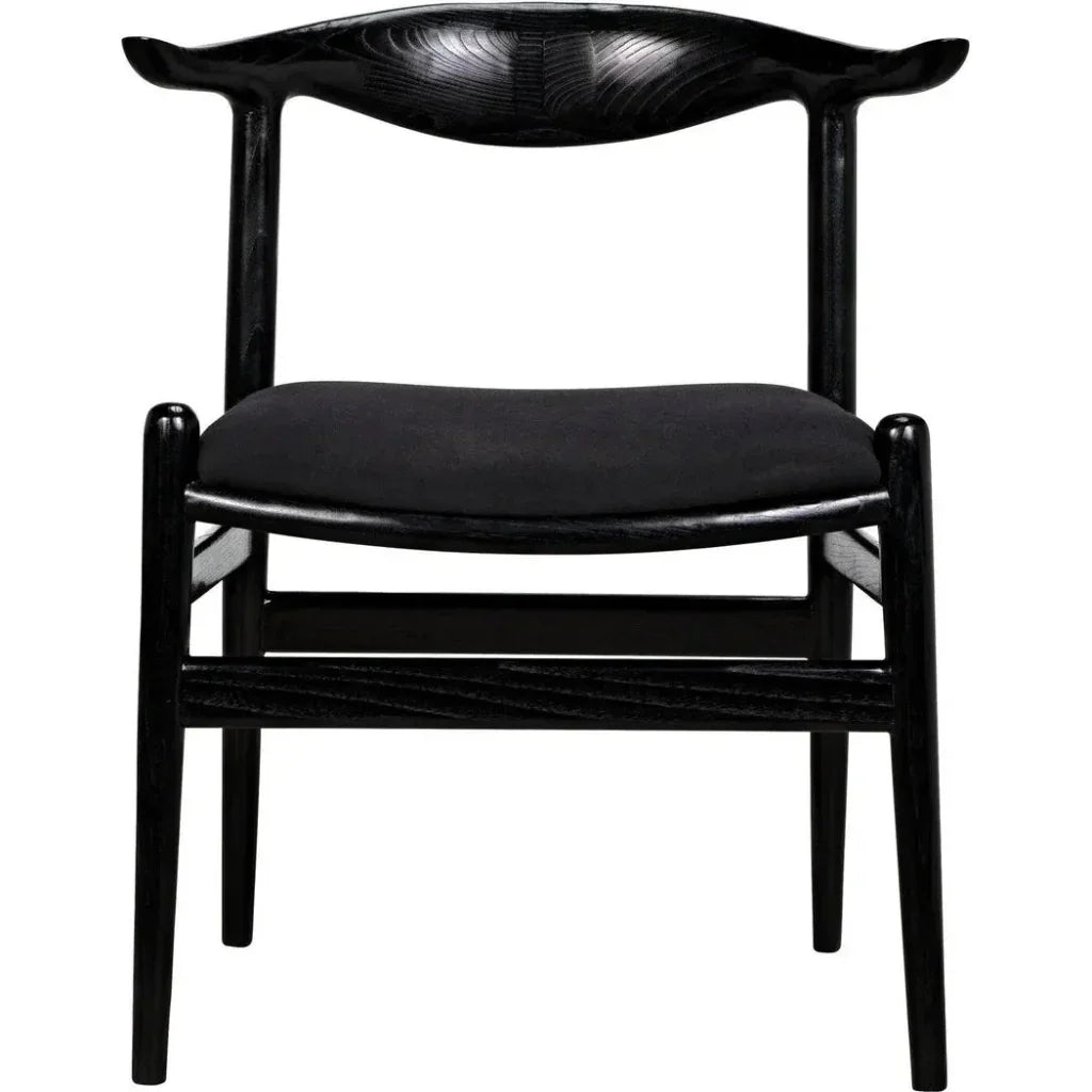 Noir Boone Black Dining Chair
