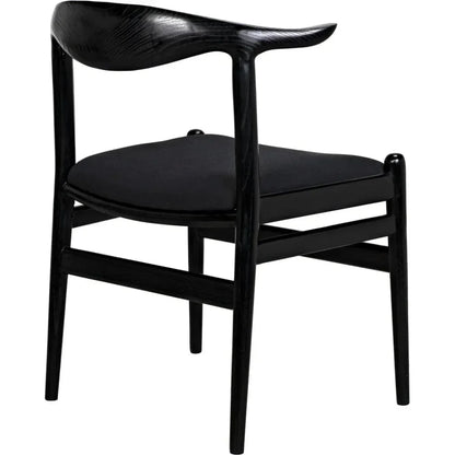 Noir Boone Black Dining Chair