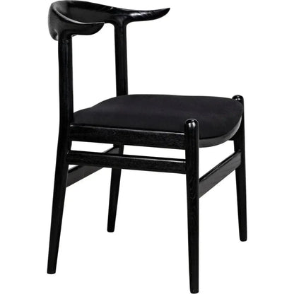 Noir Boone Black Dining Chair