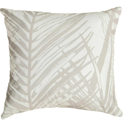 LOOMLAN Botanical Ivory Outdoor Throw Pillows