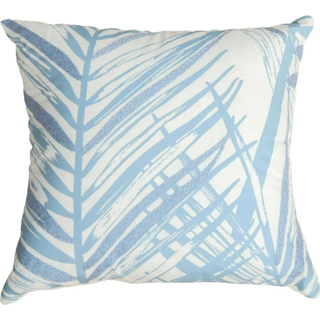 LOOMLAN Botanical Ivory Outdoor Throw Pillows