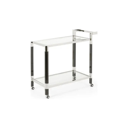 Boulevardier Steel Frame Bar Cart