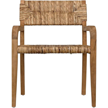 Noir Bowie Teak Wood Arm Chair