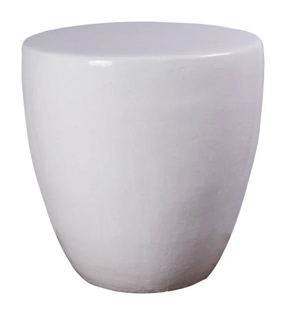 Bowness Ceramic Round Patio Accent Table