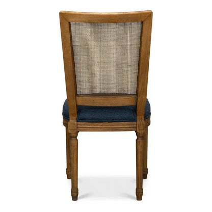 Boyd Blue Dining Chairs Set of 2 - LOOMLAN - Sarreid - Dining Chairs