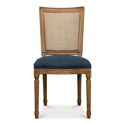 Boyd Blue Dining Chairs Set of 2 - LOOMLAN - Sarreid - Dining Chairs