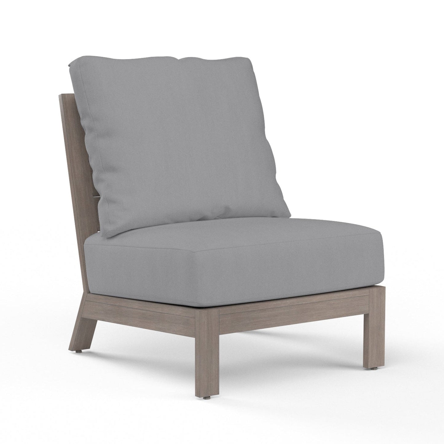 Laguna Sunbrella Upholstered Armless Outdoor Club Chair