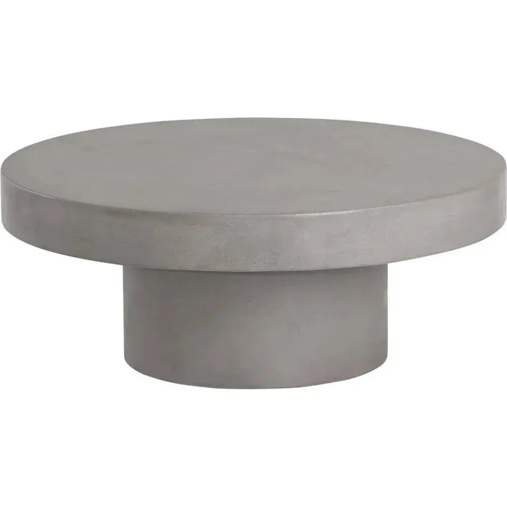 Brando Concrete Outdoor Round Coffee Table