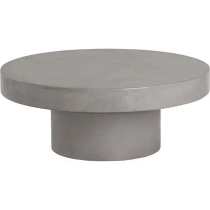 Brando Concrete Outdoor Round Coffee Table