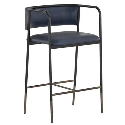 Brenan Leather Counter Stool
