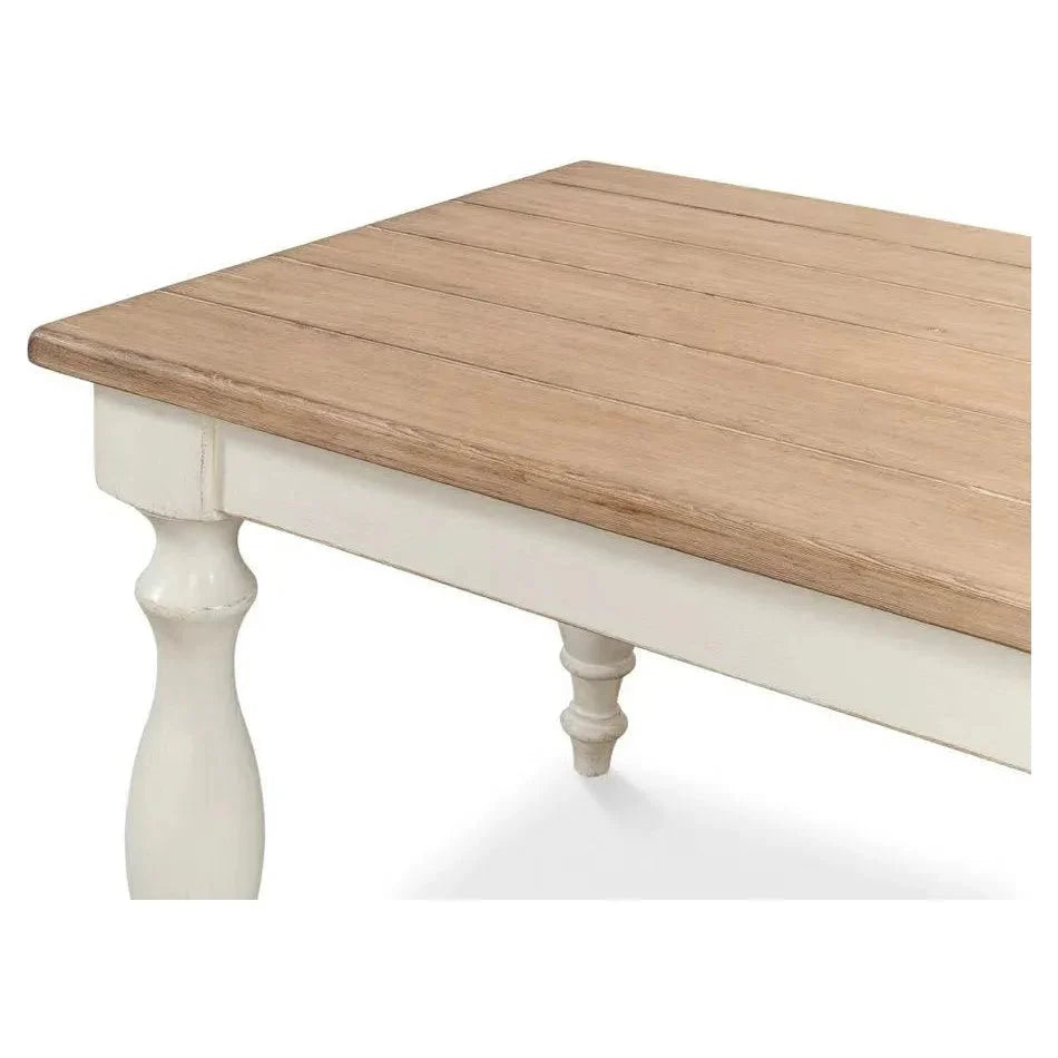 Brie Dining Table Seats 8 People - LOOMLAN - Sarreid - Dining Tables