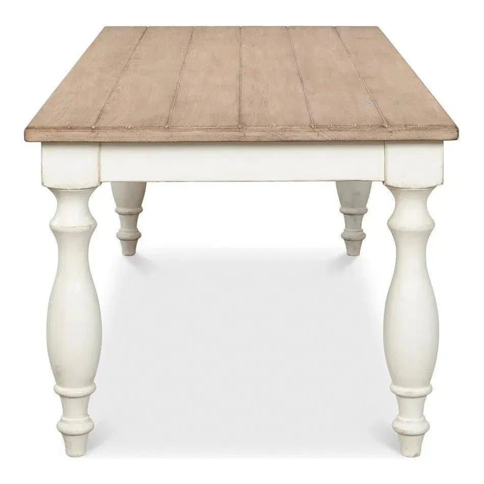 Brie Dining Table Seats 8 People - LOOMLAN - Sarreid - Dining Tables