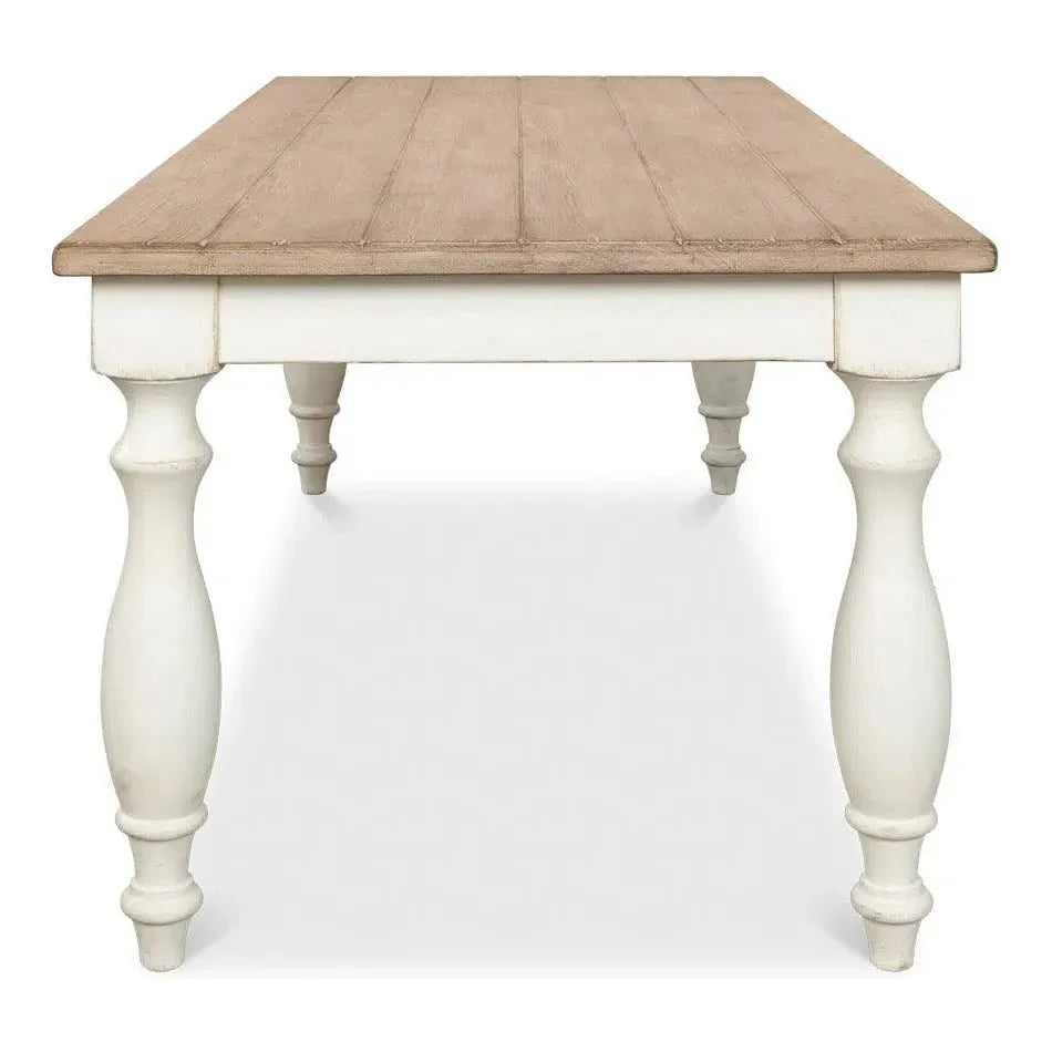 Brie Dining Table Seats 8 People - LOOMLAN - Sarreid - Dining Tables