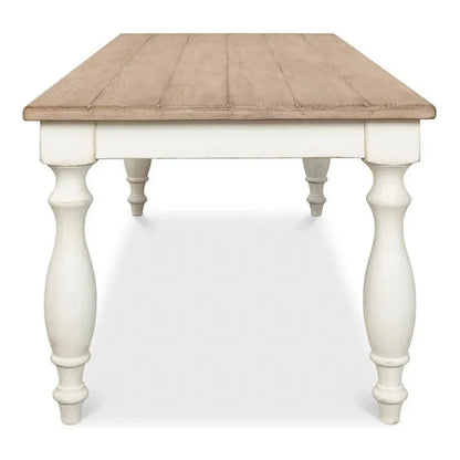 Brie Dining Table Seats 8 People - LOOMLAN - Sarreid - Dining Tables