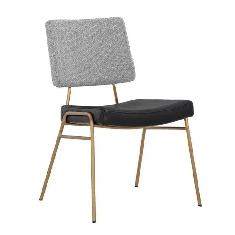 SUNPAN Brinley Leather Armless Dining Chair