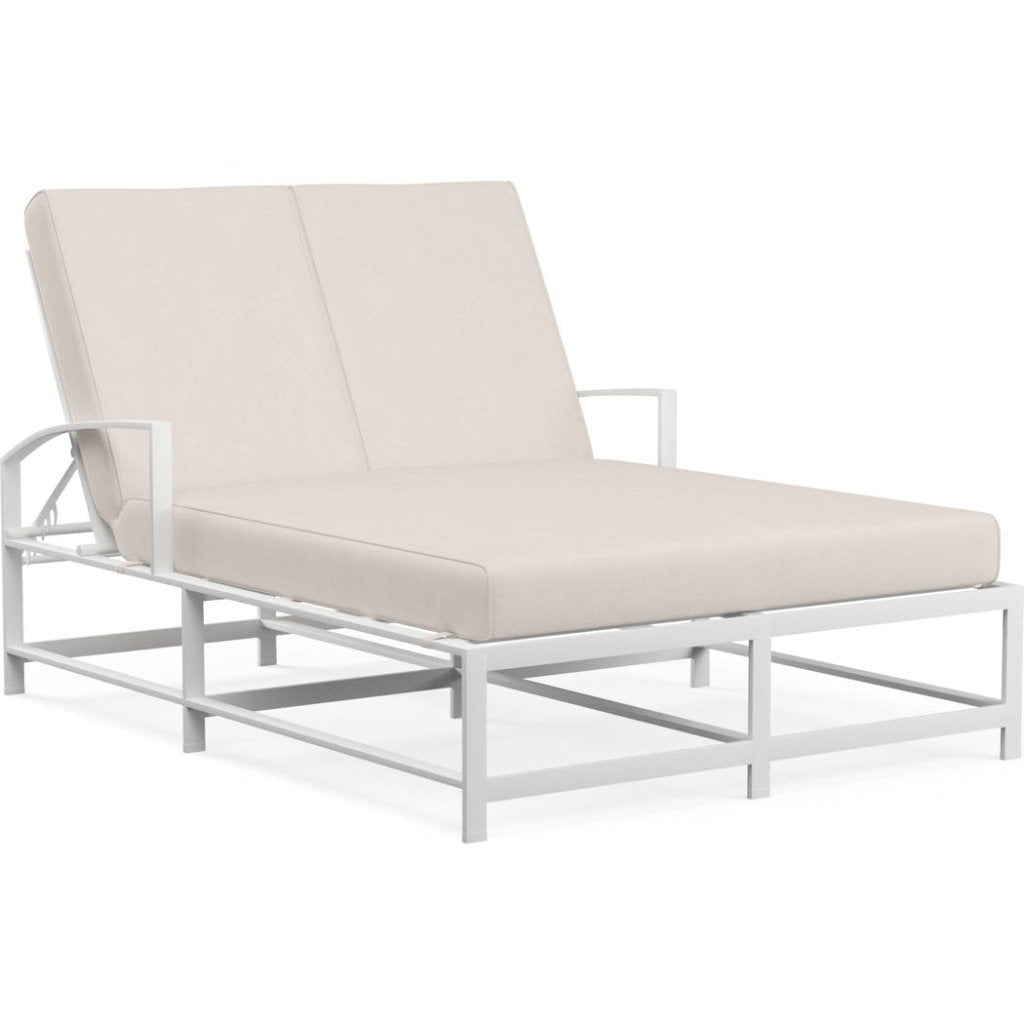 Bristol Sunbrella Double Outdoor Chaise - LOOMLAN - Sunset West - Outdoor Chaises