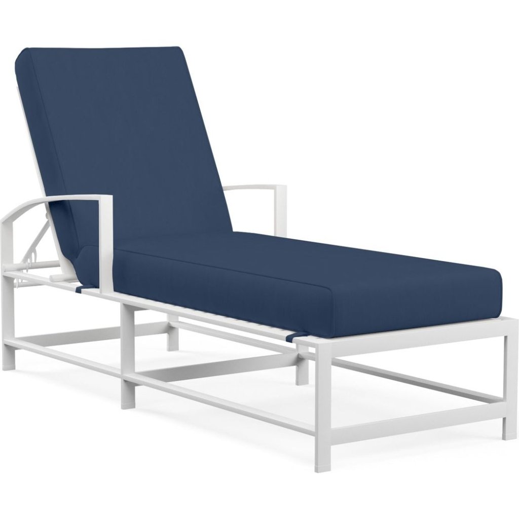Bristol Sunbrella Outdoor Chaise - LOOMLAN - Sunset West - Outdoor Chaises