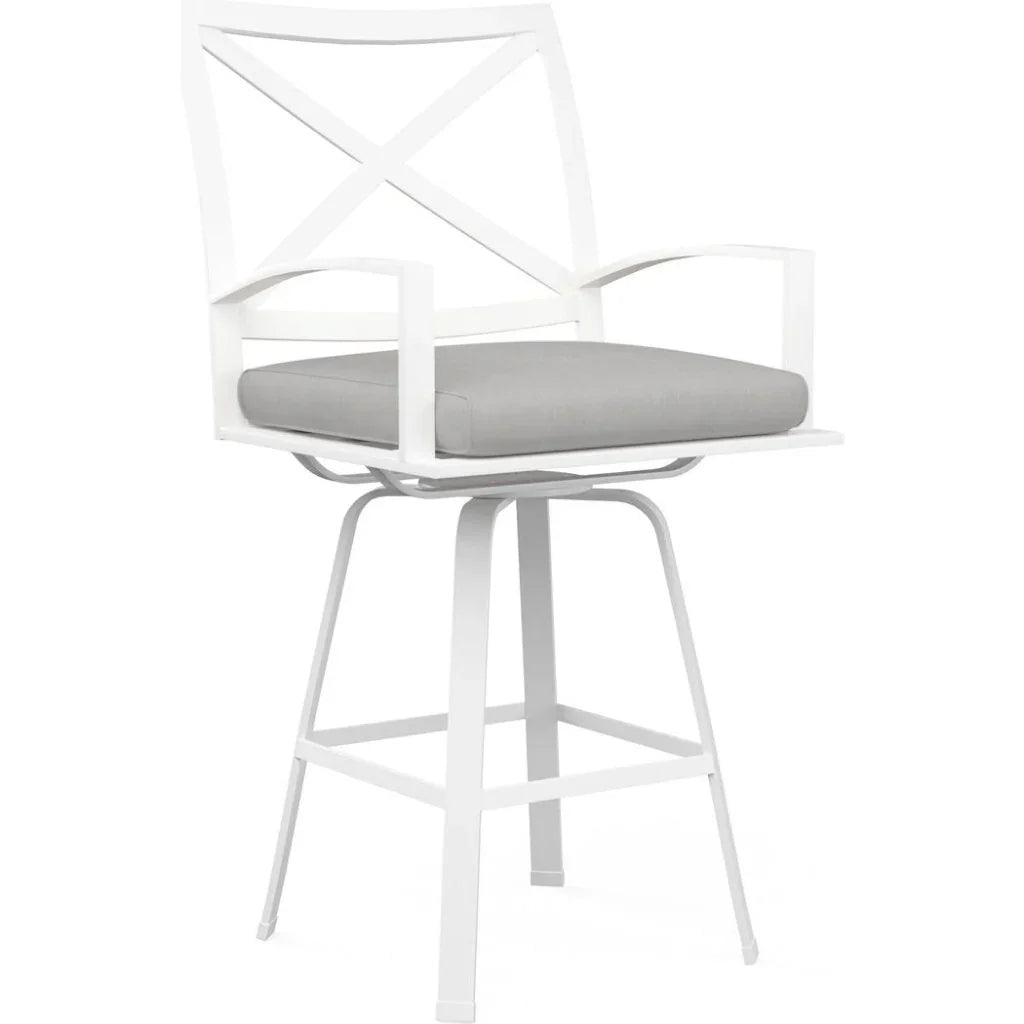 Bristol Sunbrella Swivel Outdoor Barstool