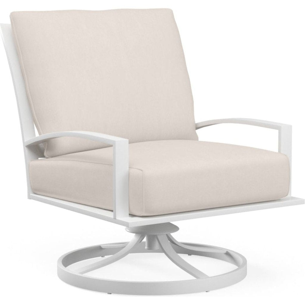 Bristol Sunbrella Swivel Outdoor Club Chair - LOOMLAN - Sunset West - Outdoor Accent Chairs