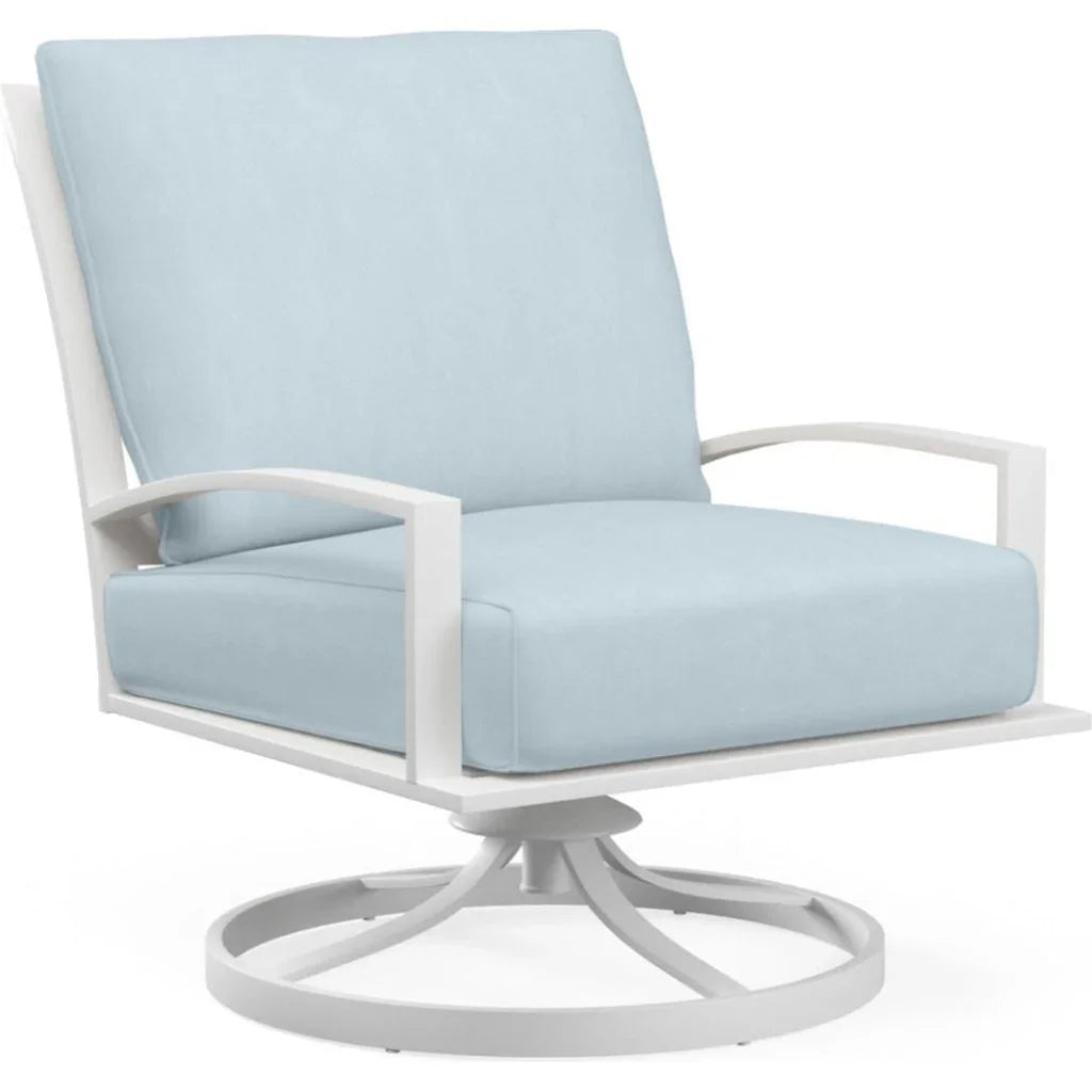 Bristol Sunbrella Swivel Outdoor Accent Chair