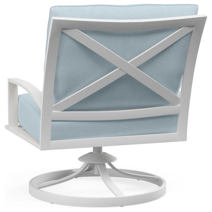 Bristol Sunbrella Swivel Outdoor Club Chair - LOOMLAN - Sunset West - Outdoor Accent Chairs