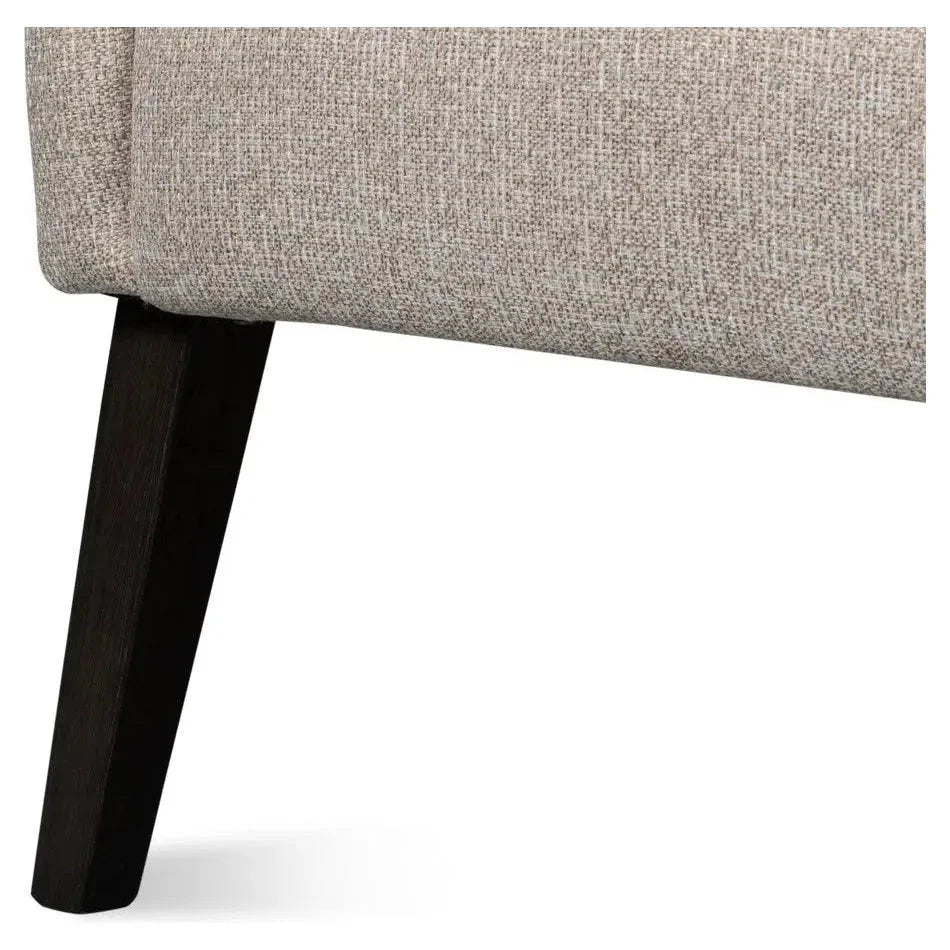 Bronson Accent Tub Chair Beige Performance - LOOMLAN - Sarreid - Accent Chairs