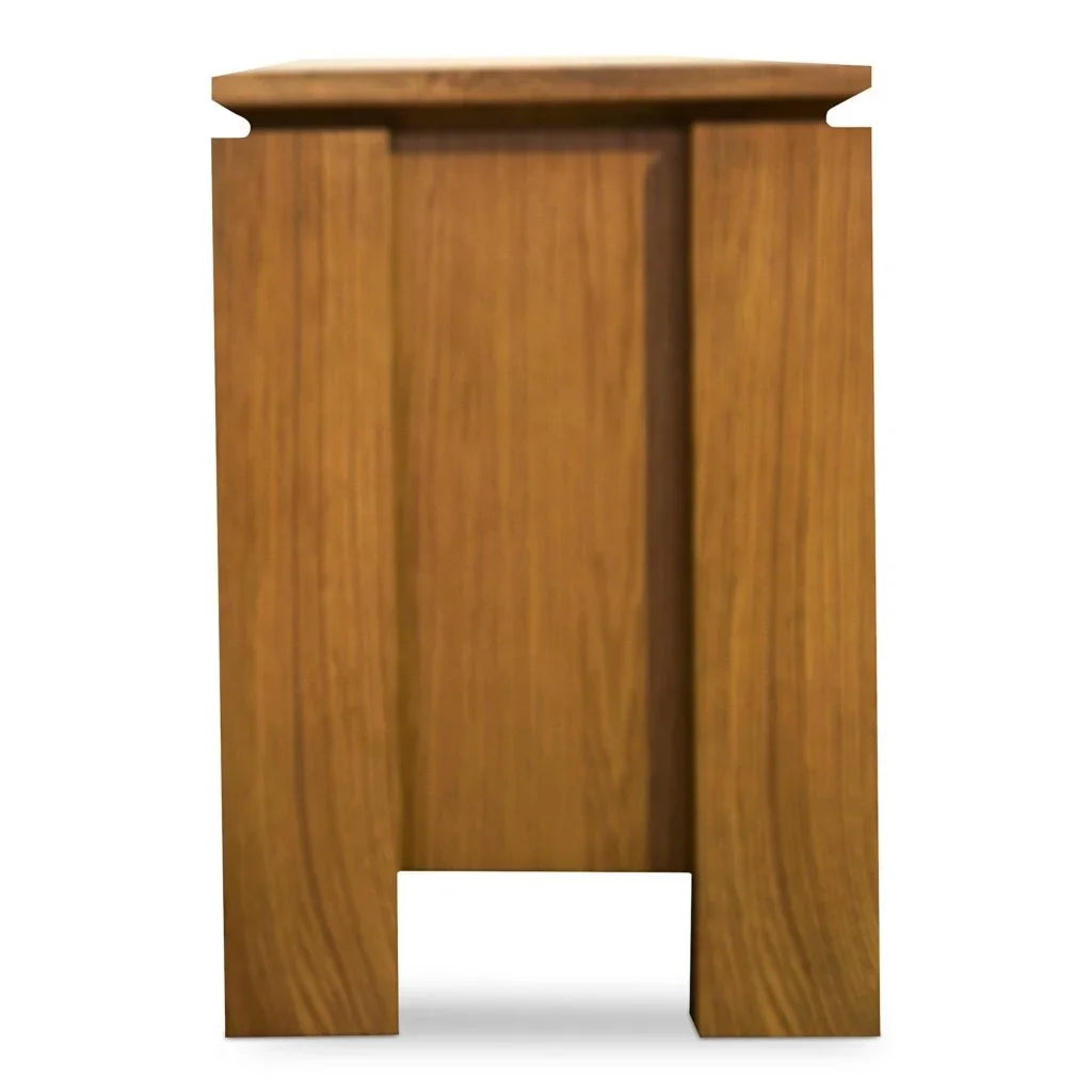 Brook Country Oak Cabinet With Floating Top Media Unit - LOOMLAN - Moe's Home - Accent Cabinets