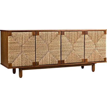 Noir Brook Four Doors Wooden Sideboard