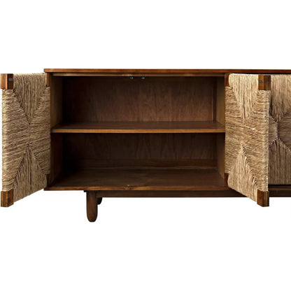 Noir Brook Four Doors Wooden Sideboard