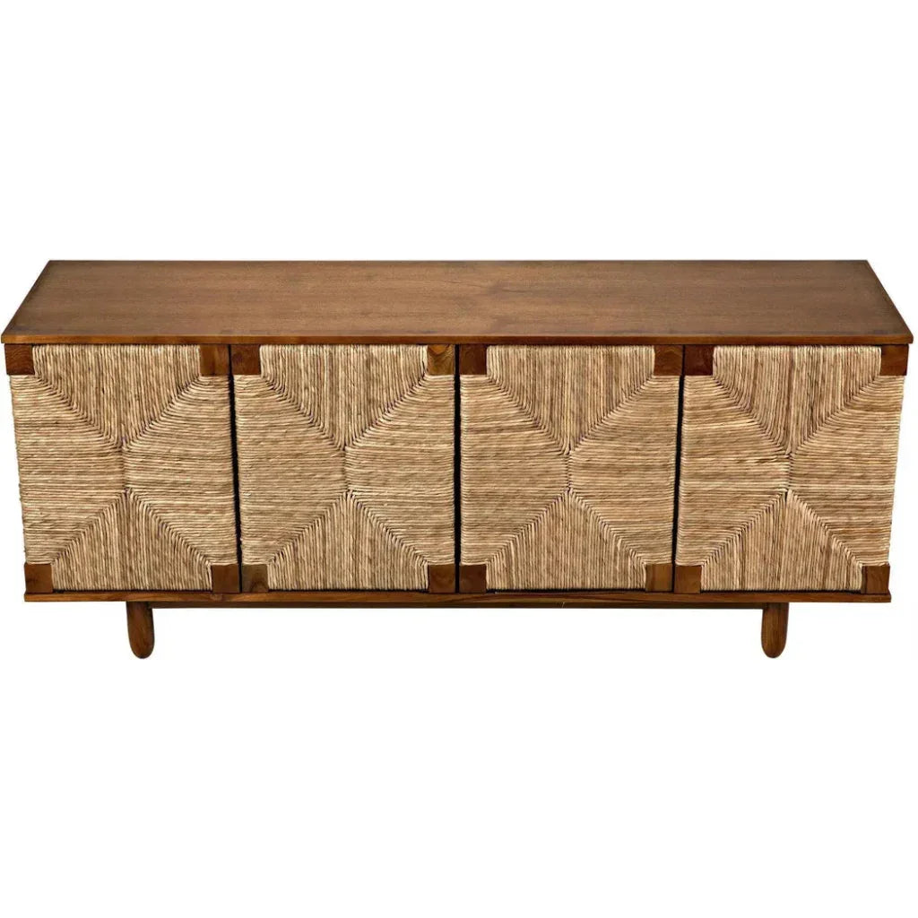 Noir Brook Four Doors Wooden Sideboard
