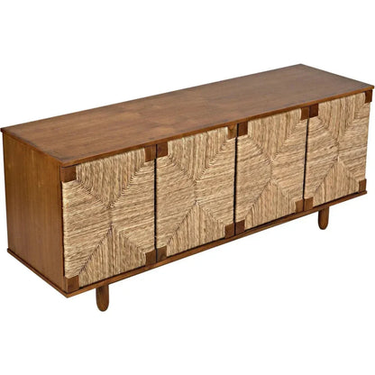 Noir Brook Four Doors Wooden Sideboard