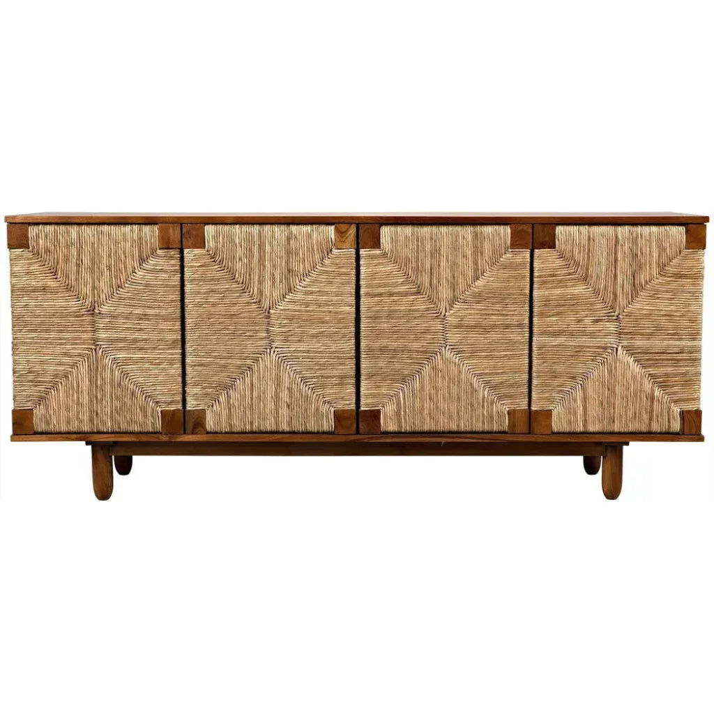 Noir Brook Four Doors Wooden Sideboard