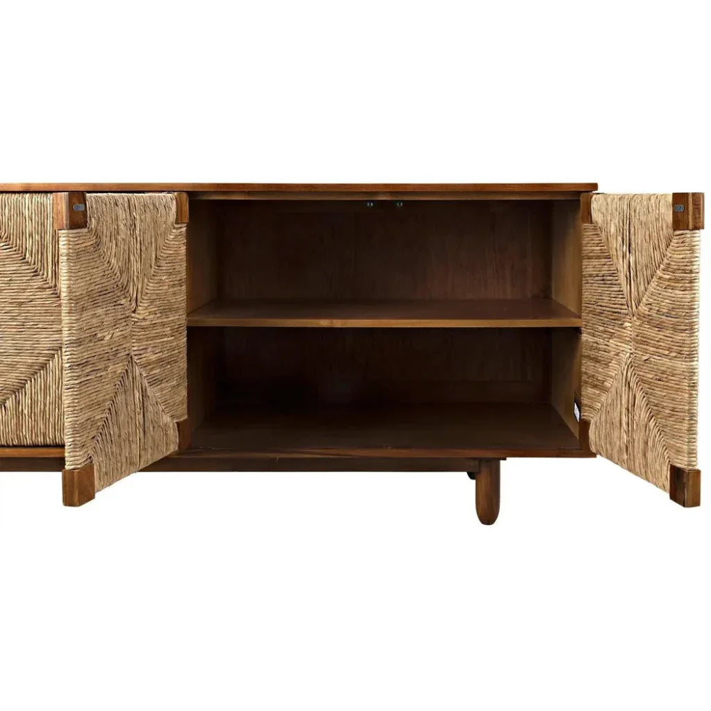 Noir Brook Four Doors Wooden Sideboard