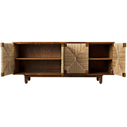 Noir Brook Four Doors Wooden Sideboard