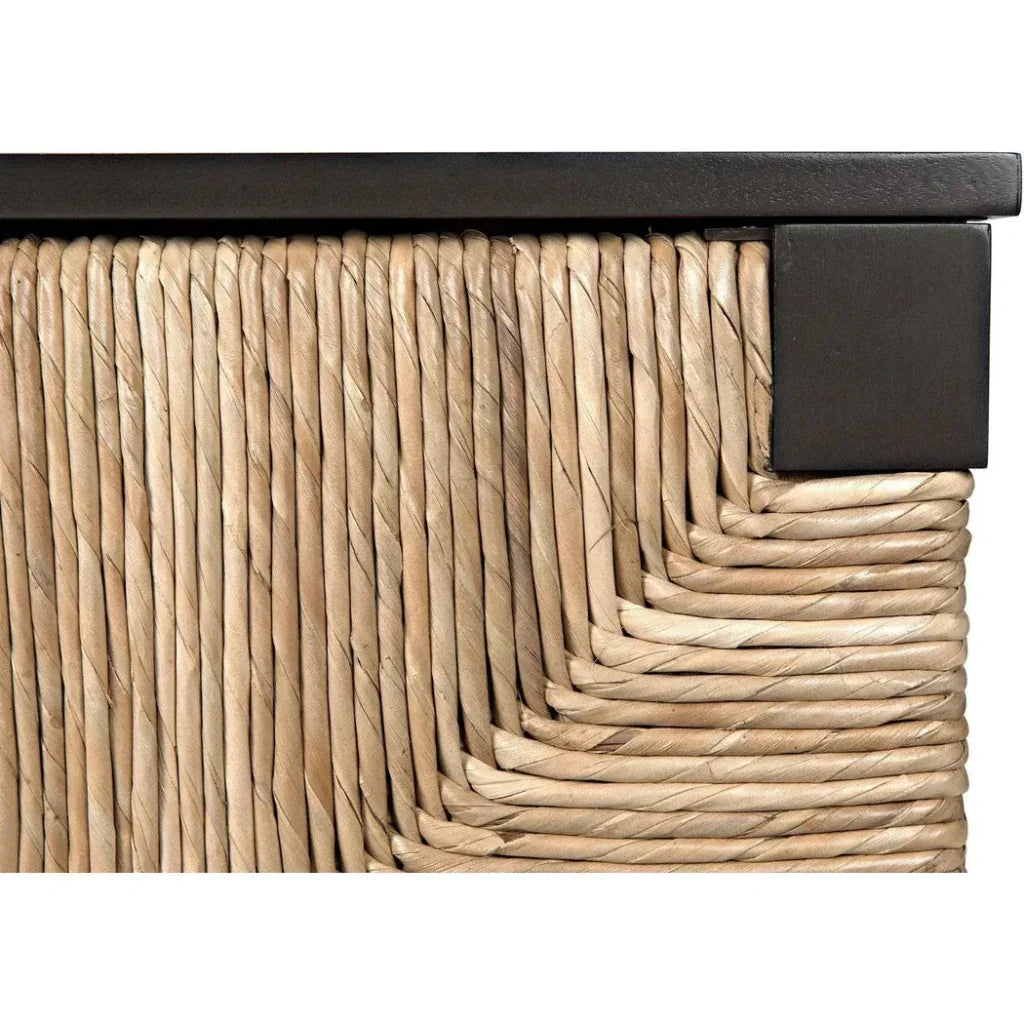 Noir Brook Four Doors Wooden Sideboard