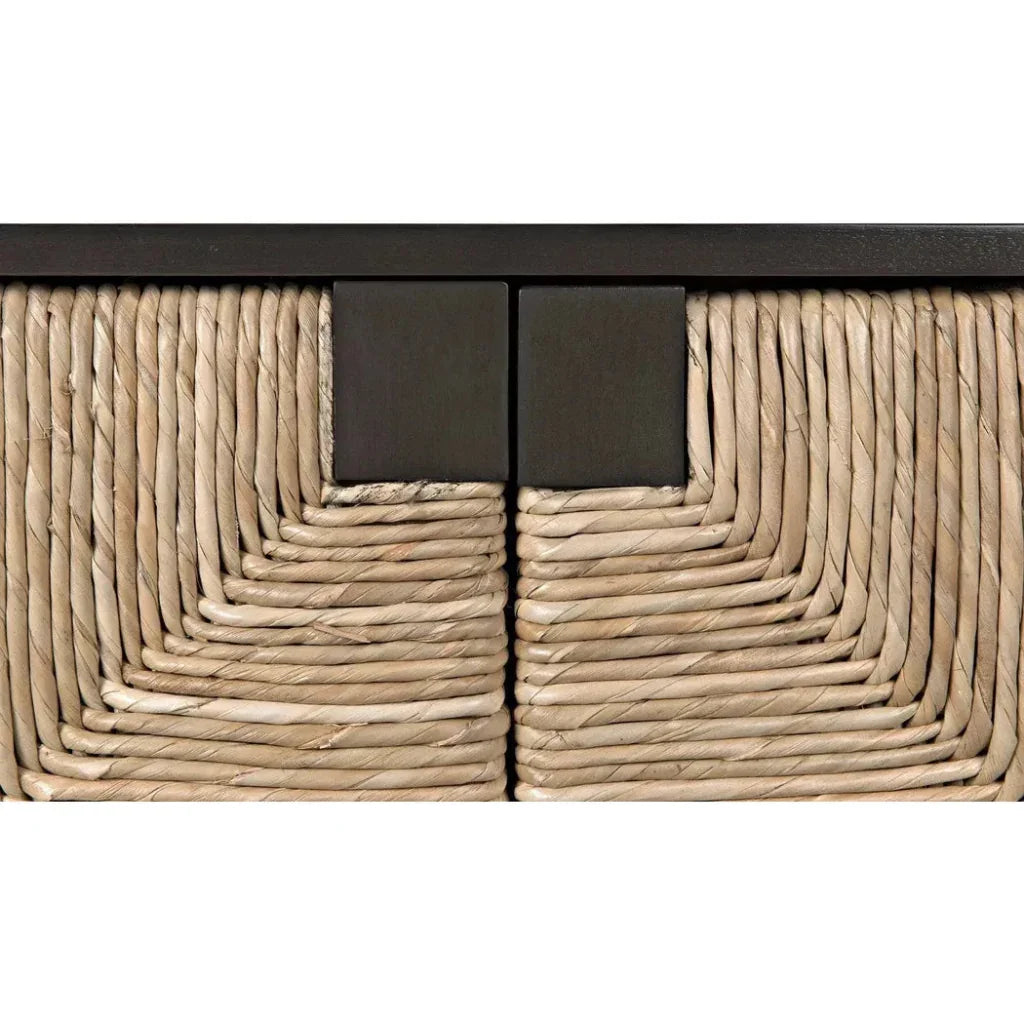 Noir Brook Four Doors Wooden Sideboard