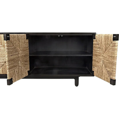 Noir Brook Four Doors Wooden Sideboard