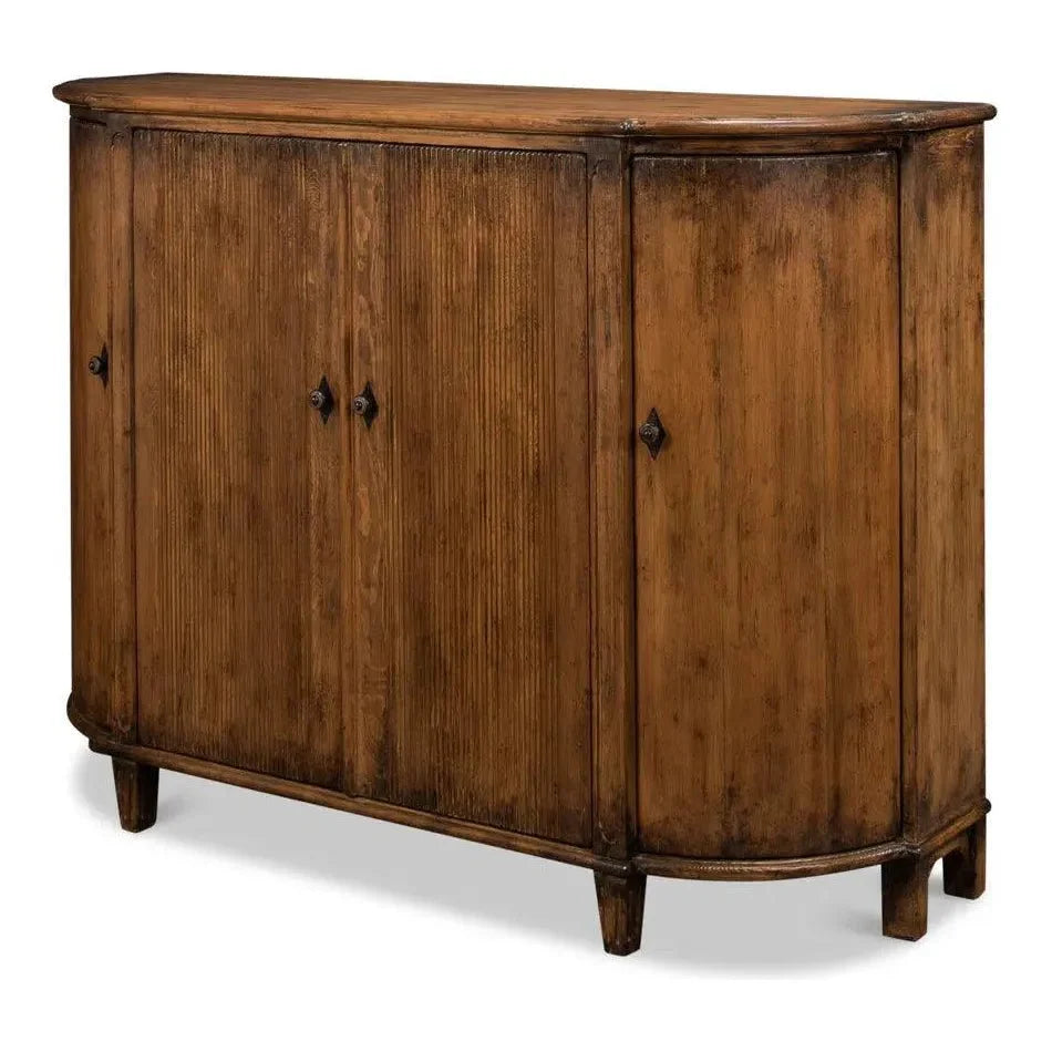Sarreid Brooks Demilune Brown