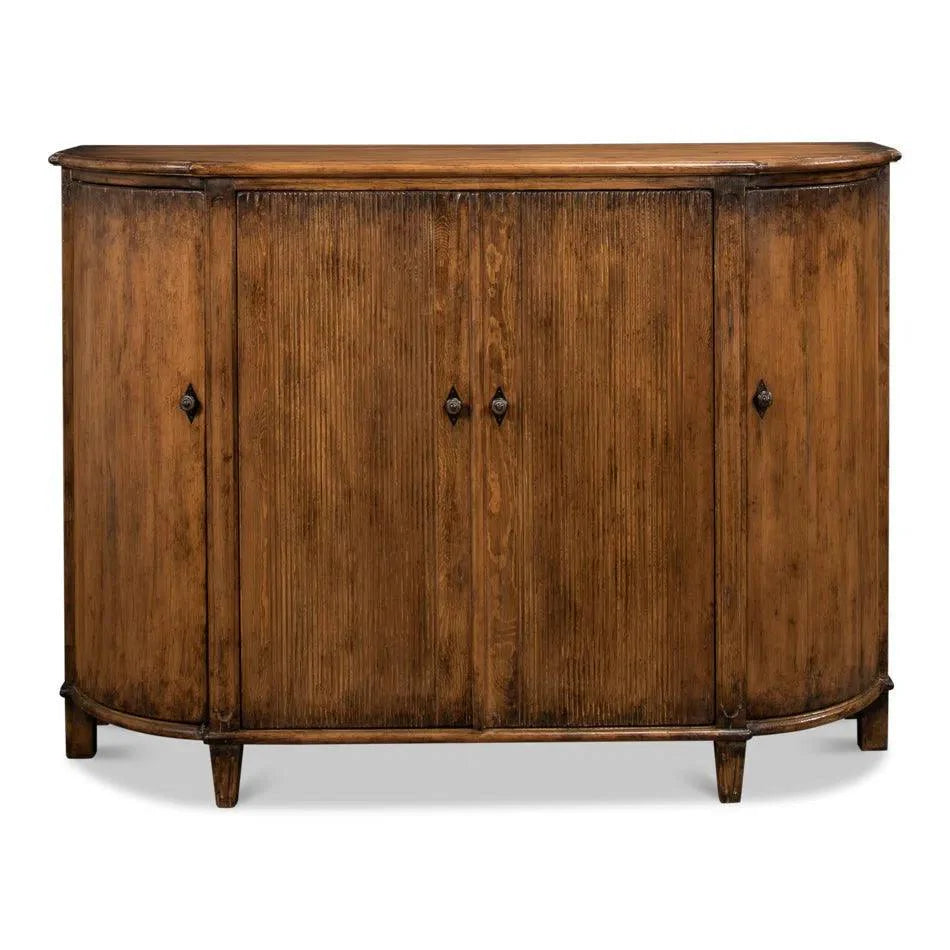Sarreid Brooks Demilune Brown