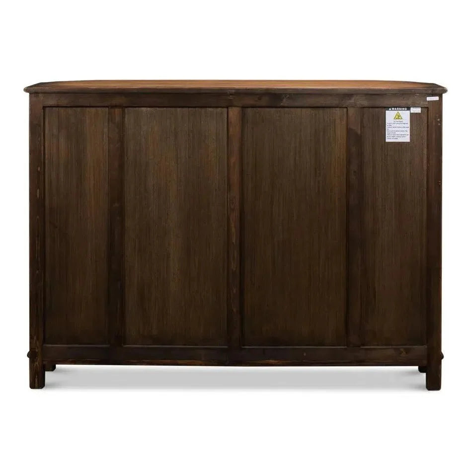 Sarreid Brooks Demilune Brown