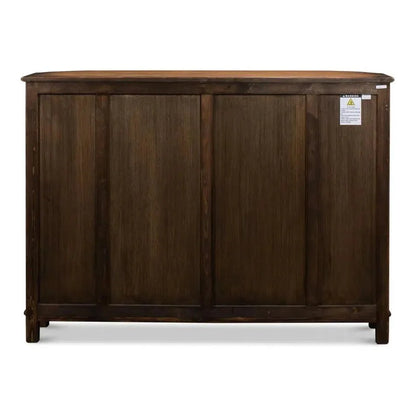 Sarreid Brooks Demilune Brown