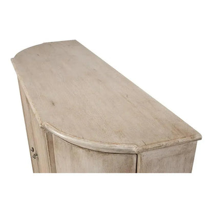 Brooks Demilune Stone Grey - LOOMLAN - Sarreid - Sideboards