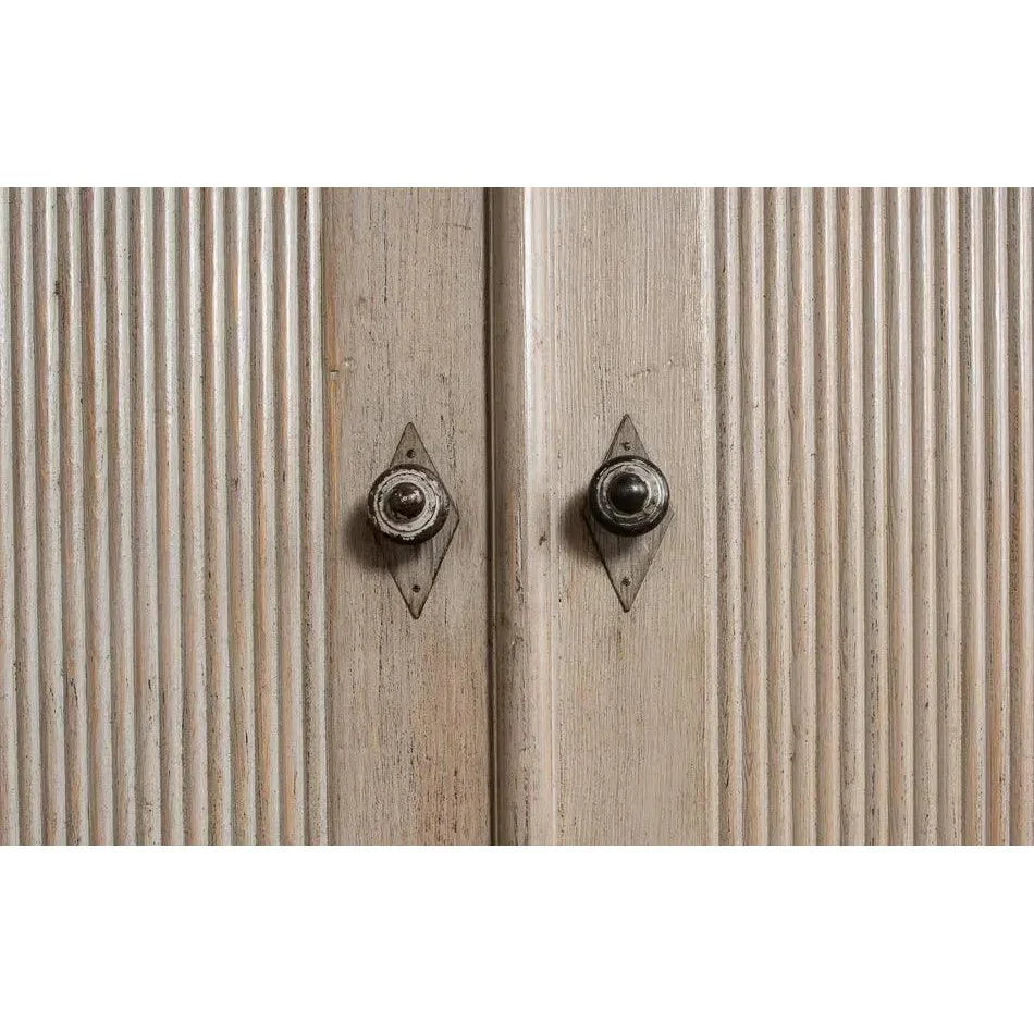 Brooks Demilune Stone Grey - LOOMLAN - Sarreid - Sideboards